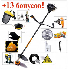 Бензокоса Shtenli Demon Black PRO 1.1 кВт бензотриммер, триммер бензиновый